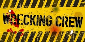 20246060-warning-sign-wrecking-crew-vector
