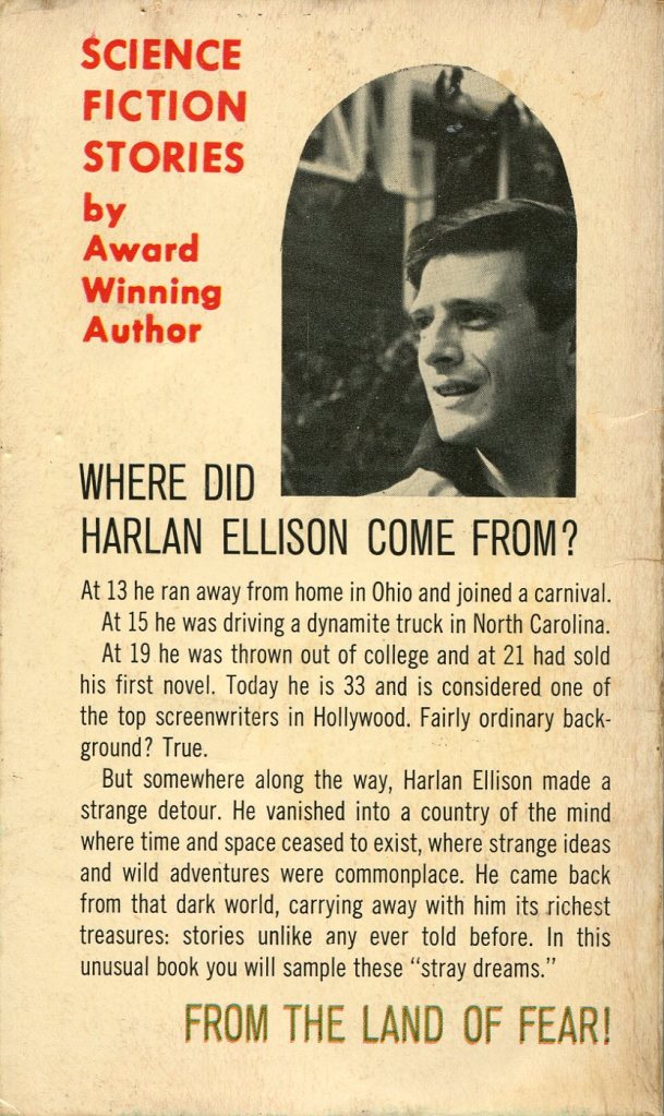 11 Harlan Ellison From the Land of Fear Belmont 067