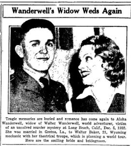 aloha wanderwell walter baker