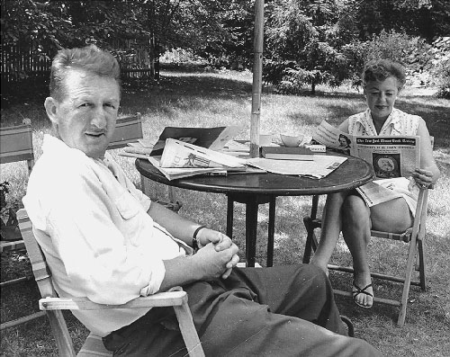 David and Elva Dodge, Princeton, NJ, 1956