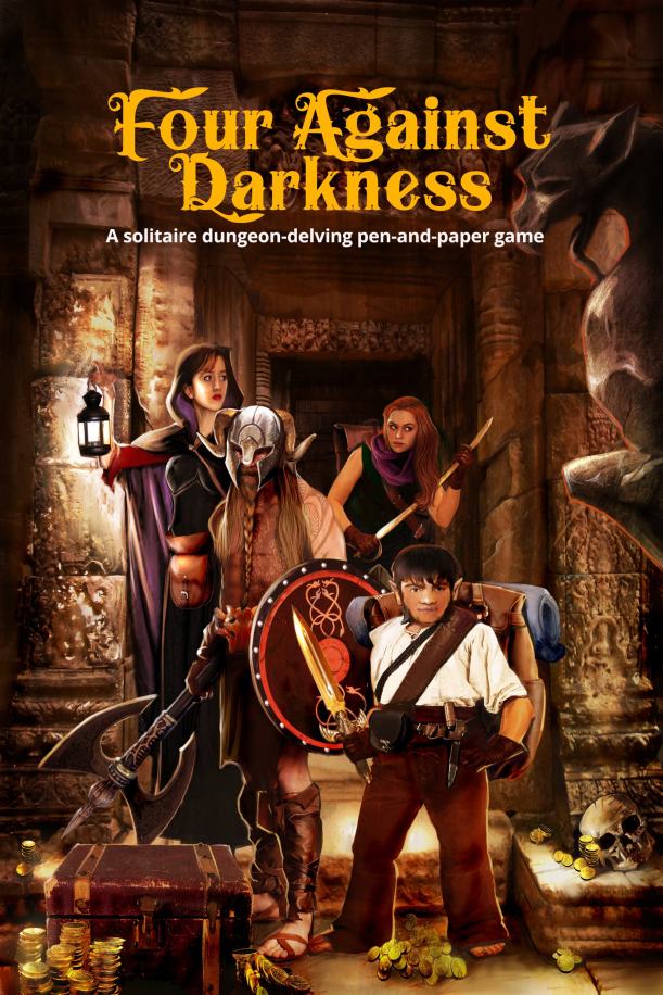 four against darkness ebook cover