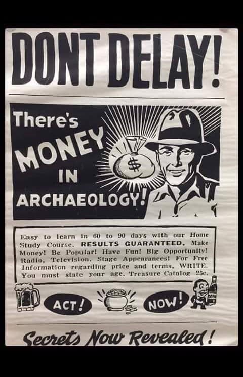 archaeology & money